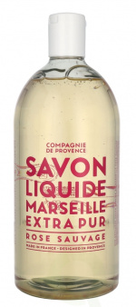 Compagnie De Provence Marseille Liquid Soap 1000 ml Wild Rose