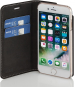 Wave BookCase suojakotelo, iPhone 6 / 6s / 7 / 8 / SE, ruusukulta Wave BookCase suojakotelo, iPhone 6 / 6s / 7 / 8 / SE, ruusukulta