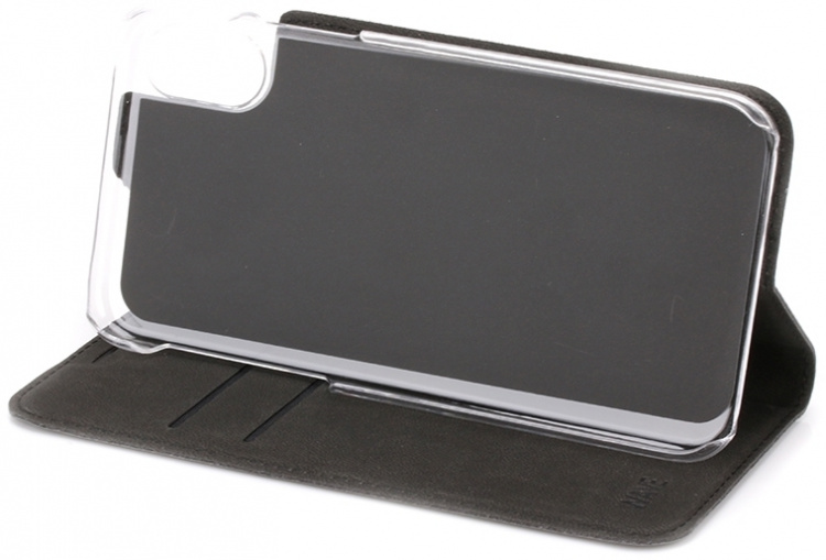 Wave BookCase suojakotelo, iPhone X / Xs, musta Wave BookCase suojakotelo, iPhone X / Xs, musta