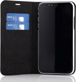 Wave BookCase suojakotelo, iPhone XR, musta Wave BookCase suojakotelo, iPhone XR, musta