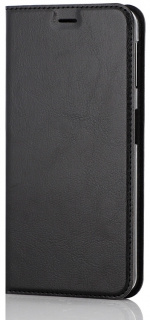 Wave BookCase -suojakotelo, Samsung Galaxy A7 (2018), musta