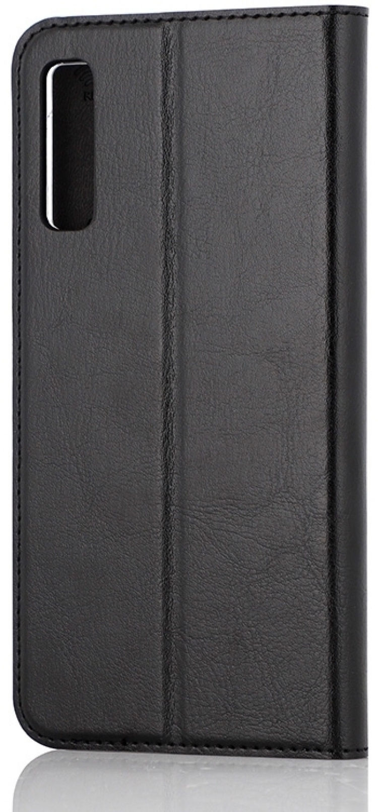 Wave BookCase -suojakotelo, Samsung Galaxy A7 (2018), musta