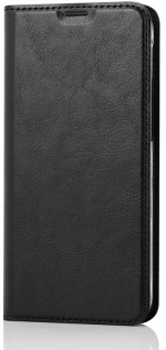 Wave BookCase -suojakotelo, Samsung Galaxy A40, musta