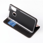 Wave BookCase -suojakotelo, Samsung Galaxy A40, ruusukulta