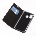 Wave BookCase -suojakotelo, Samsung Galaxy A40, ruusukulta