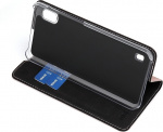 Wave BookCase -suojakotelo, Samsung Galaxy A10, ruusukulta