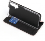 Wave BookCase -suojakotelo, Honor 20 / Huawei Nova 5T, ruusukulta