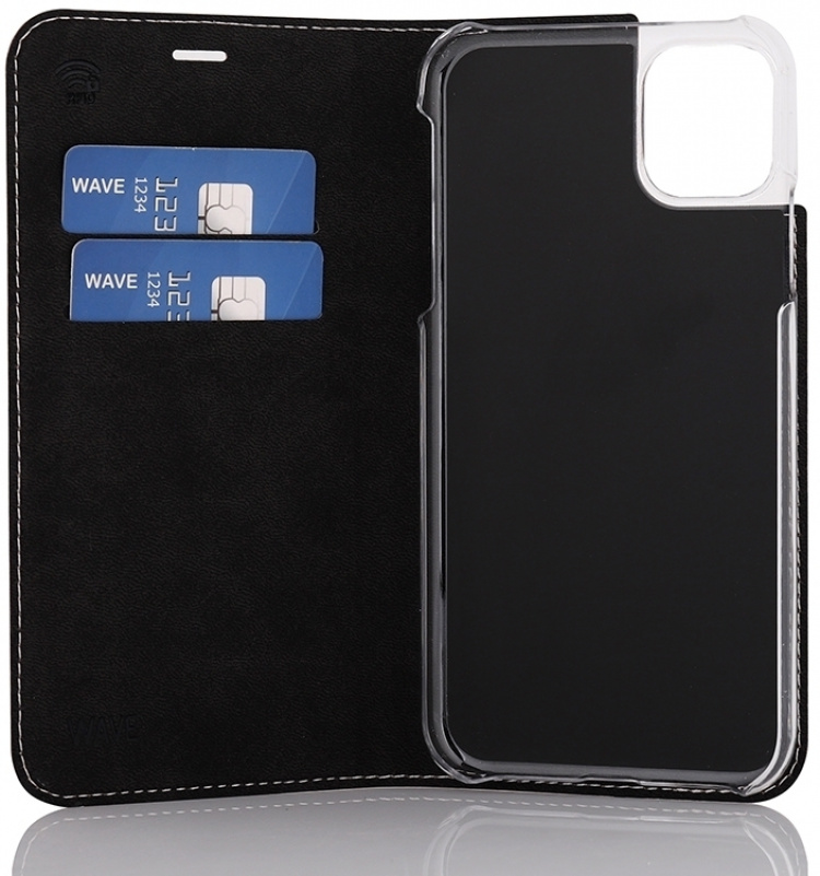 Wave BookCase suojakotelo, iPhone 11, ruusukulta Wave BookCase suojakotelo, iPhone 11, ruusukulta