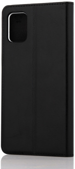 Wave BookCase -suojakotelo, Samsung Galaxy A51, musta