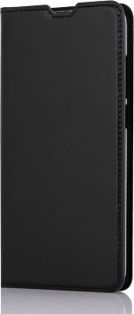 Wave BookCase -suojakotelo, Xiaomi Redmi Note 8 Pro, musta