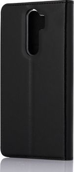 Wave BookCase -suojakotelo, Xiaomi Redmi Note 8 Pro, musta