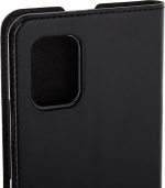 Wave BookCase -suojakotelo, Xiaomi Mi 10 Lite 5G , musta