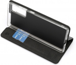 Wave BookCase -suojakotelo, Samsung Galaxy S20 FE 5G / Galaxy S20 FE, musta