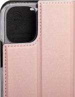 Wave BookCase suojakotelo, iPhone 12 mini, ruusukulta Wave BookCase suojakotelo, iPhone 12 mini, ruusukulta