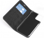 Wave BookCase suojakotelo, iPhone 12 Pro / iPhone 12, ruusukulta