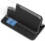 Wave BookCase suojakotelo, iPhone 12 Pro / iPhone 12, musta