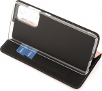 Wave BookCase -suojakotelo, Samsung Galaxy A52 / A52 5G / A52s, ruusukulta