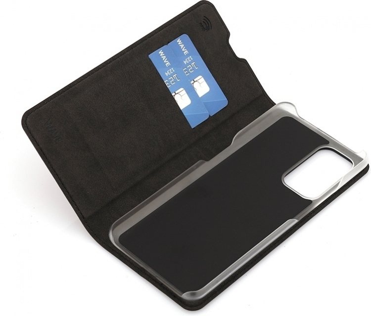 Wave BookCase -suojakotelo, OnePlus 9, musta