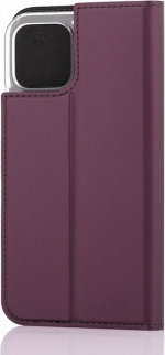 Wave BookCase suojakotelo, iPhone 12 / 12 Pro, Smoky Sangria