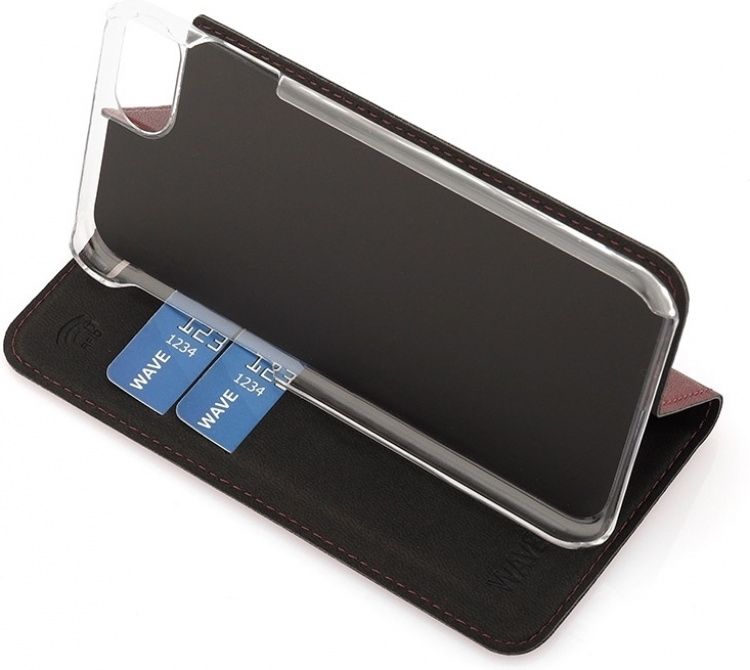 Wave BookCase suojakotelo, iPhone 7 / 8 / SE, Smoky Sangria Wave BookCase suojakotelo, iPhone 7 / 8 / SE, Smoky Sangria