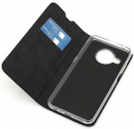 Wave BookCase -suojakotelo, Nokia X10 / X20, musta