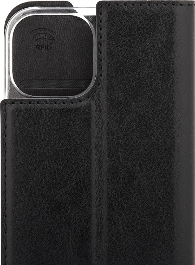 Wave BookCase -suojakotelo, iPhone 13 mini, musta Wave BookCase -suojakotelo, iPhone 13 mini, musta