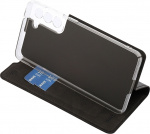 Wave BookCase -suojakotelo, Samsung Galaxy S21 FE 5G, musta Wave BookCase -suojakotelo, Samsung Galaxy S21 FE 5G, musta