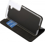 Wave BookCase -suojakotelo, Samsung Galaxy S22 5G, musta