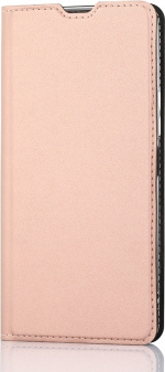 Wave BookCase -suojakotelo, Samsung Galaxy A53 5G, ruusukulta