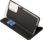 Wave BookCase -suojakotelo, Samsung Galaxy A53 5G, ruusukulta