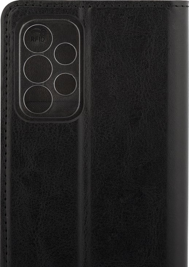 Wave BookCase -suojakotelo, Samsung Galaxy A53 5G, musta