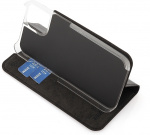 Wave BookCase -suojakotelo, iPhone 14, musta Wave BookCase -suojakotelo, iPhone 14, musta