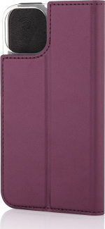 Wave BookCase -suojakotelo, iPhone 14, Smoky Sangria Wave BookCase -suojakotelo, iPhone 14, Smoky Sangria