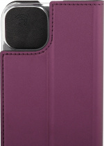 Wave BookCase -suojakotelo, iPhone 14, Smoky Sangria Wave BookCase -suojakotelo, iPhone 14, Smoky Sangria