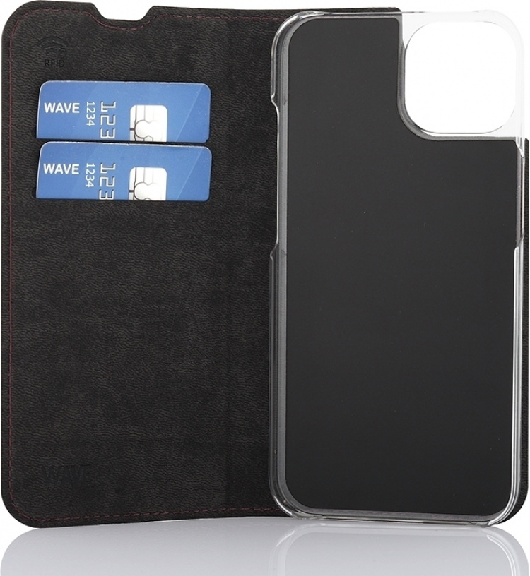 Wave BookCase -suojakotelo, iPhone 14, Smoky Sangria Wave BookCase -suojakotelo, iPhone 14, Smoky Sangria