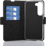 Wave BookCase -suojakotelo, Samsung Galaxy S23, ruusukulta Wave BookCase -suojakotelo, Samsung Galaxy S23, ruusukulta