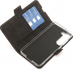 Wave BookCase -suojakotelo, Samsung Galaxy S23, ruusukulta Wave BookCase -suojakotelo, Samsung Galaxy S23, ruusukulta