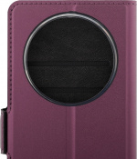 Wave BookCase -suojakotelo, Honor Magic5 Lite, Smoky Sangria