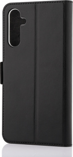 Wave BookCase -suojakotelo, Samsung Galaxy A34 5G, musta Wave BookCase -suojakotelo, Samsung Galaxy A34 5G, musta