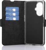 Wave BookCase -suojakotelo, OnePlus Nord CE 3 Lite 5G, musta Wave BookCase -suojakotelo, OnePlus Nord CE 3 Lite 5G, musta