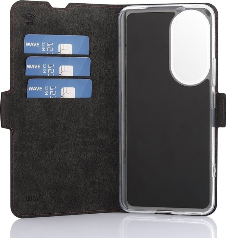 Wave BookCase -suojakotelo, Honor 90, Smoky Sangria