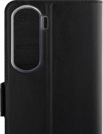 Wave BookCase -suojakotelo, Honor 90 Lite, musta