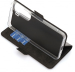 Wave BookCase -suojakotelo, Honor 90 Lite, musta