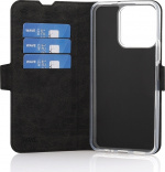 Wave BookCase -suojakotelo, Honor X6a, musta