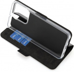 Wave BookCase -suojakotelo, Honor X6a, musta