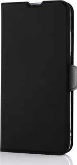 Wave BookCase -suojakuori, Samsung Galaxy A05s, musta