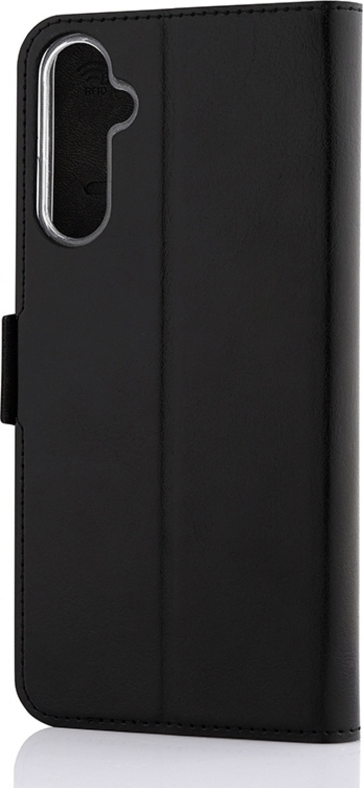 Wave BookCase -suojakuori, Samsung Galaxy A05s, musta