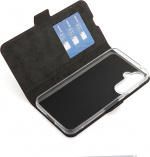 Wave BookCase -suojakotelo, Samsung Galaxy S23 FE 5G, Smoky Sangria