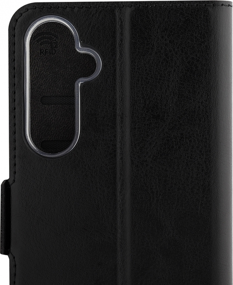Wave BookCase -suojakotelo, Samsung Galaxy S23 FE 5G, musta Wave BookCase -suojakotelo, Samsung Galaxy S23 FE 5G, musta