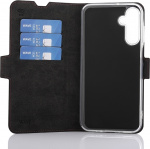 Wave BookCase -suojakuori, Samsung Galaxy A15, Smoky Sangria